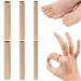 Loud height 6 pieces 15 cm toe protection toe cushion tube 3 size hose bandage cutable soft gel-toe protectors toe cap pad for corns remover callus pillows bunion treatment calluses