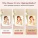 TANSHINE Portable LED Travel Makeup Mirror - Rechargeable & Dimmable | Touch Screen & Folding Compact Vanity Mirror - White - Buy Online on GoSupps.com