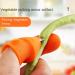 Innovative Thumb Knife Vegetable Picker - 2-Piece Set for Easy Harvesting Peeling and Pinching Beans & Peppers - Ideal Kitchen Tool for Gardeners - Buy Online on GoSupps.com