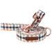 Unique Style Paws Carded Dogeline Match Plaid Dog Hales Band Robust Durable Cotton Hundeline Dog Training Line For Small Medium-sized and Large Dogs Sleine Buntes