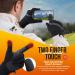 Buy Tmani Thermal Gloves for Men & Women | Windproof Water-Repellent Touchscreen Winter Gloves for Cycling & Running - Black - Buy Online on GoSupps.com