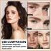 QIUFSSE 2 PCS Under Eye Concealer for Dark Circles Pro Concealer Serum Color Corrector De Ojeras Makeup Concealer Full Coverage for Mature Skin - 01 FAIR - Buy Online on GoSupps.com