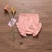 HASAKI Kids Linen Bloomer Shorts - 2Pcs Set for Newborns to Toddlers | Diaper Cover | Yellow Pink | 2-3 Years - Buy Online on GoSupps.com