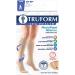 Truform 20-30 mmHg Compression MicroFiber Stockings for Men & Women - Knee High Closed Toe Beige Large (1 Pair) - International Shipping Available - Buy Online on GoSupps.com
