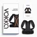 VOKKA Posture Corrector for Men and Women - Fully Adjustable Back Support Brace - Breathable and Comfortable - Pain Relief for Neck, Back, Shoulders - Black X-Large - Buy Online on GoSupps.com