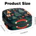 Women s Travel Band Storage Bag Menstrual Cup Pocket & Makeup Organizer - Big Capacity Christmas Tree Pattern - 1 Count - Buy Online on GoSupps.com