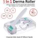 Bowka 5-in-1 Derma Roller Set - Microneedling Roller for Beard Growth & Skin - 1.5/0.5/0.3/0.25mm | International Shipping Available - Buy Online on GoSupps.com