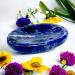 Sodalite Worry Stone - Calming Crystal for Anxiety Relief, Stress Self-Care & Meditation - Chakra Balancing Pocket Comfort Stone - Buy Online on GoSupps.com