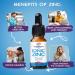 Vegan Liquid Ionic Zinc Glycinate Drops - Non-GMO Immunity & Metabolism Support - 4 oz - Buy Online on GoSupps.com