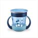 NUK Disney Mickey Mouse Mini Magic Cup Night 160ml unique drinking rim sealing silicone disc from 6 months 1 piece blue