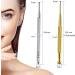 Facial Reflexology Massage Tool - 2pc Retractable Acupuncture Pen | Stainless Steel Double Headed Probe for Ear & Body Points - Buy Online on GoSupps.com
