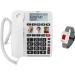 Geemarc CL610 Emergency Response Telephone with Waterproof SOS Bracelet - Amplified Volume, Photo Memories - Ideal for Elderly Living Alone | UK - Buy Online on GoSupps.com