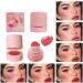  TianWlio Natural Blush Soft Silky Texture 6 Colors Love Air Cushion Seal Powder Velvet Water Liquid Eye Shadow Face Makeup Powder Satin Blush - Buy Online on GoSupps.com