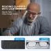 OuShiun Reading Glasses with LED Light | Blue Light Blocking Anti Eyestrain | Illuminated Black 2.0x Readers - Shop Internationally! - Buy Online on GoSupps.com