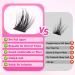 JIMIRE Eyelash Clusters 84Pcs DIY Wispy Individual Lashes 12-14-16MM D Curl Fluffy 5D Extensions - CL04 - Buy Online on GoSupps.com