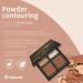 Contour Palette Makeup Powder Kit - With Mirror For Light To Medium Dark Skin - 4 Highly Pigmented Matte Colors For Contouring And Highlighting - Vegan Cruelty Free And Hypoallergenic - Buy Online on GoSupps.com