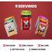 SNEAK | Starter Pack | Zero Sugar Low-Calorie Energy Drink for Sustained Concentration & Focus | 9 Servings and the Monochrome Shaker - Buy Online on GoSupps.com