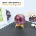 Amethyst Crystal Gemstone Ball - Wiccan Altar Decor & Spiritual Gemstones - Buy Online on GoSupps.com
