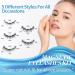 EARLLER Magnetic Eyelashes Kit - Natural Look Fake Short Small Lashes with Long-lasting Eyeliner and Easy Removal - AL5 - Buy Online on GoSupps.com