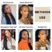 8 Bundles - 24 Inch Ombre Brown Pre-stretched Braiding Hair | Yaki Straight EZ Braids | Hot Water Setting & Professional Soft Synthetic Hair Extensions - Buy Online on GoSupps.com