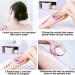 Dabuu Nano Hair Remover | Upgraded Crystal Hair Eraser | Smooth Skin Without Shaving | Pain-Free Hair Removal Device for Women & Men - Red - Buy Online on GoSupps.com