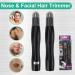 Professional Ear and Nose Hair Trimmer - Painless Battery-Operated Facial & Eyebrow Trimmer for Men & Women - Waterproof with Dual Edge Blades - Buy Online on GoSupps.com