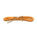 IDC Color & Gray rubberized leash 14 mm x 5 m without loop orange-gray Orange-gray 14 mm x 5 m (without loop)