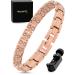 Magnetrx Ultrastarkes Titan Magnnet Arm Band for Women - Magnet Arm Bands for Women - Magnetic Titan Arm Band Langing with size determination tools women's bracelets (rose gold)