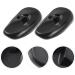 SHERCHPRY Hair Dye Ear Cover Earmuff - 8pcs Silicone Protector for Salon, Barber, Reusable Black Hair Coloring Ear Protectors - Buy Online on GoSupps.com