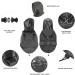 Waterproof Dog Coat with Hood & Dishes for Small to Medium Dogs | Reflective Windproof Rain Jacket - Mosucoirl - Buy Online on GoSupps.com