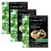 O'Food Korean 100% Natural Roasted Seaweed Sushi Nori Laver for Gimbap & Sushi Roll 20g (3 Packs with 30 Sheets) Halal