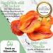  1001 Frucht 1001 Frucht Lightly Dried Peach - Untreated Dried Fruit without Additives - Juicy Peach Created - Sun-Dried Peach - Non-GMO Peach (250g) - Buy Online on GoSupps.com
