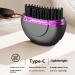 Buy Cordless Heated Hair Brush - Portable Electric Comb with Rechargeable Battery & Three-Speed Temperature Control for Home & Travel - Buy Online on GoSupps.com