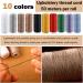 Tikjiua 59 Pcs Leather Sewing Kit - Heavy Duty Needles & Thread for Upholstery Repair - Large-Eye Stitching Needles for Carseat, Boots, Sofa - Buy Online on GoSupps.com