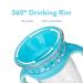 Nuby 360 Edge 2 Stage Drinking Cup | 10 Oz Space Aqua | Removable Handles & Hygienic Cover | 12M+ | 300 Ml 80809 - Buy Online on GoSupps.com