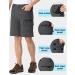 Rdruko Men's Quick Dry Cargo Shorts - Dark Grey, 36 - Buy Online on GoSupps.com