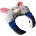 Judy Hopps Rabbit Zootopia Zootropolis Fluffy Alice Headband Padded Stuffed Faux Fur Fleece Lightweight Cosplay Party Head Band - Buy Online on GoSupps.com