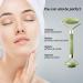 Geeric Gua Sha & Jade Roller Set | Natural Green Facial Massager for Fine Lines Edema & Eye Swelling Relief | International Shipping Available - Buy Online on GoSupps.com