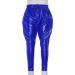 Aislor Kids Shiny Metallic Dance Harem Pant in Navy Blue - Size 9-10 Years - Buy Online on GoSupps.com