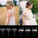 30 Pieces Wedding Hair Pins Wedding Hair Accessory Rhinestone Pearl U-shaped Hair Clip Wedding Hair Jewellery for Bride/Women/Girls/Wedding/Evening - Buy Online on GoSupps.com