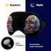 Dead Skull Funny Sleep Mask | Adjustable Eye Cover for Light Blocking | Perfect for Men & Women - Buy Online on GoSupps.com