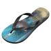 Mnsruu Multicolored Flip-Flops - Dolphin & Mermaid Design | XL for Men & Women | Perfect for Home Hotel Spa & Travel - Buy Online on GoSupps.com
