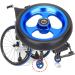 Wheelchair Front Wheel Wheelchair Replacement Wheel 5 inch Front Wheelchair Wheel Solid Wheels Aluminum Rim 8 Mm Bearing for Sports Wheelchair 1 Pair - Buy Online on GoSupps.com