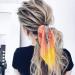 Sunaction Tropical Style Chiffon Floral Scrunchie Scarf Set - 12 Pcs Ponytail Holders with Bows | Flower Pattern Hair Scarf Scrunchies - Buy Online on GoSupps.com
