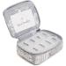 Vera Bradley Women's Performance Twill Travel Pill Organizer - Cloud Gray Paisley - One Size - Ideal for International Travel - Buy Online on GoSupps.com
