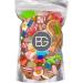 BG Mixed Quality Pick & Mix Sweets - Large Retro Candy Sweeties Assortment 1kg Pouch Gummy Jelly Fizzy Gift Chewy PicknMix - Buy Online on GoSupps.com