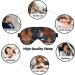 Puppies Dog Print Double-Sided Eye Mask | Soft Light Blocking Sleep Enhancer | International Shipping Available - Buy Online on GoSupps.com