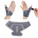 Buy Breathable Finger Support Brace - Sponge Thumb Wrist Stabilizer for Sports Basketball Volleyball & Daily Use - Gray - Buy Online on GoSupps.com