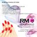 Simply-Lac UV Polish No. 14 Nude Rainbow Glitter - 10ml UV Nail Gel | RM Beautynails | International Shipping Available - Buy Online on GoSupps.com