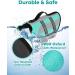 Petbank Life Jacket for Dogs - Adjustable Swimming Vest with Reflector Stripes | Buoyant Swim Suit for Small Medium & Large Dogs - Light Blue - Buy Online on GoSupps.com